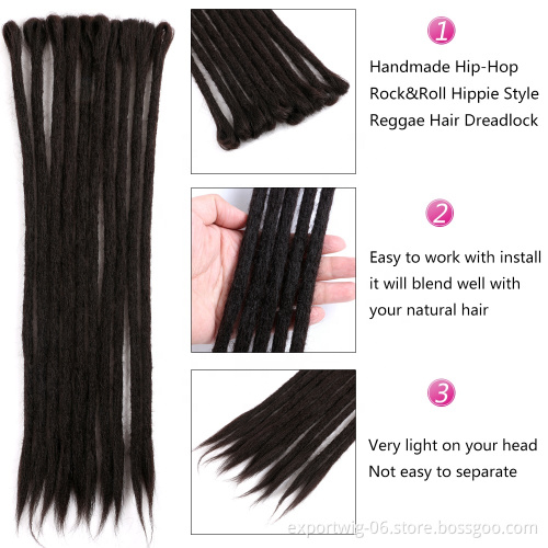 Fashion crochet braid hair hot sale crotchet braids high fiber synthetic hair crochet hair extensions best quality dread lcos
